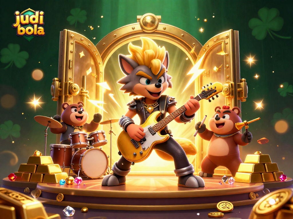 Engage in judi bola with thrilling action on a vibrant casino stage filled with treasures.
