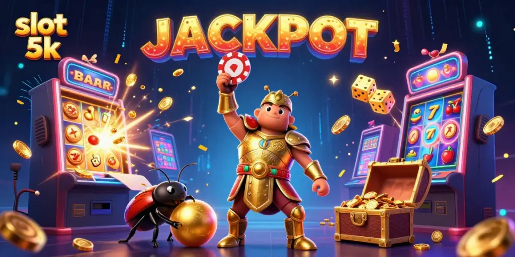 Celebrate wins in style with vibrant slot 5k jackpots and dynamic casino symbols.