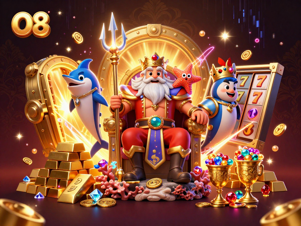 Engage in thrilling gameplay with O8's exciting slot experience featuring rich visuals and vibrant gems.