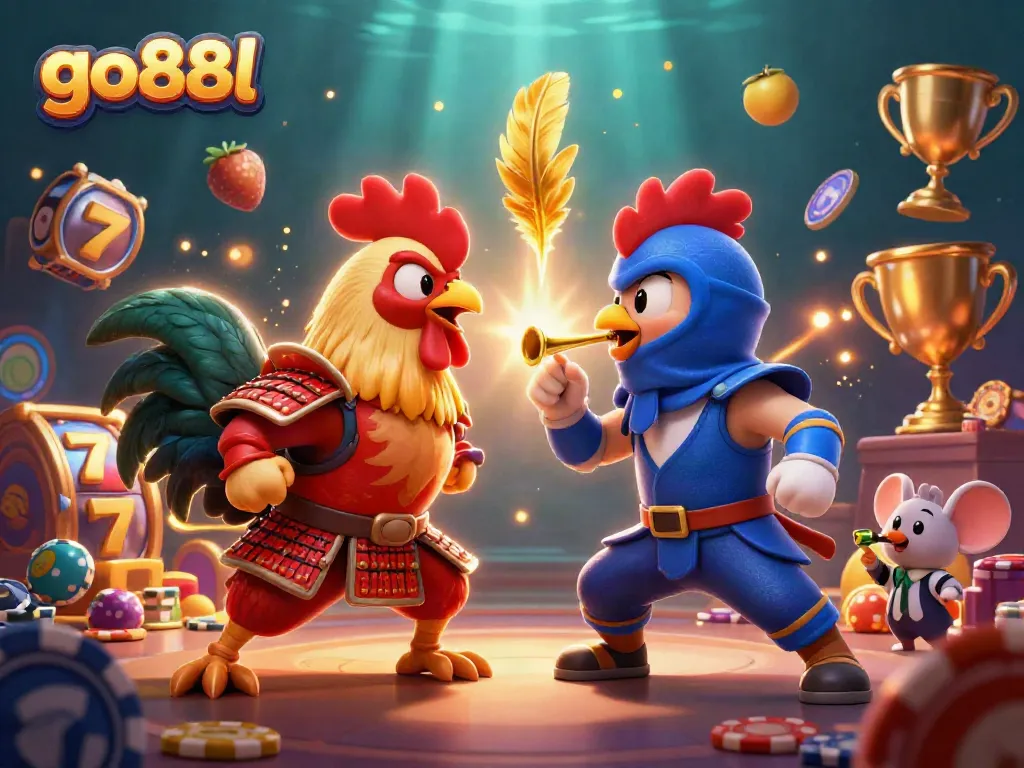 Players engage in exciting slot gaming action at go88l with thrilling visuals and dynamic characters.