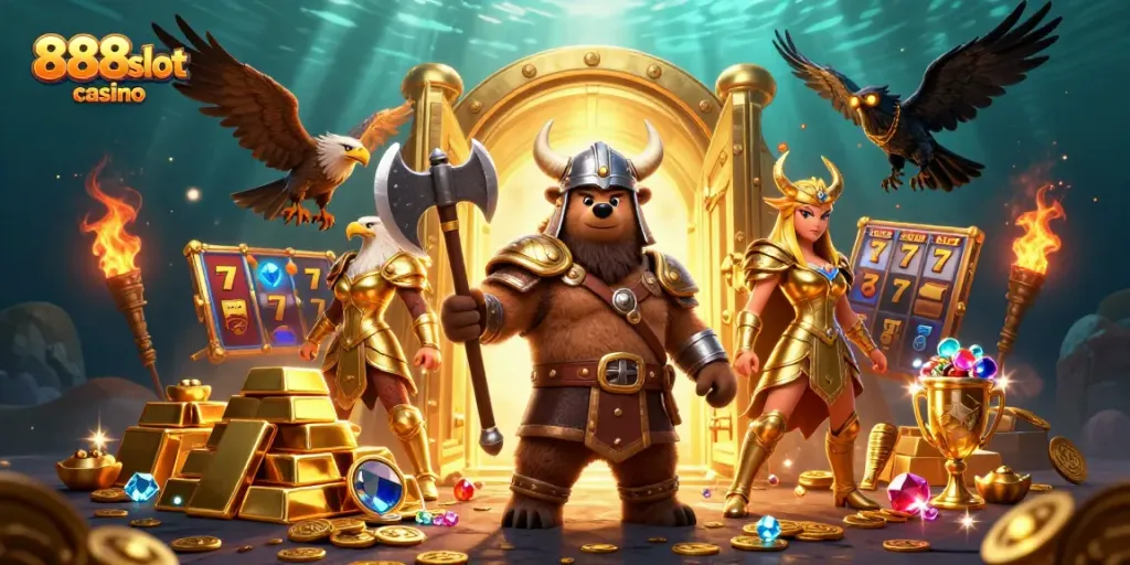 Experience the thrill of 888slot casino with dynamic jackpot elements and legendary characters.