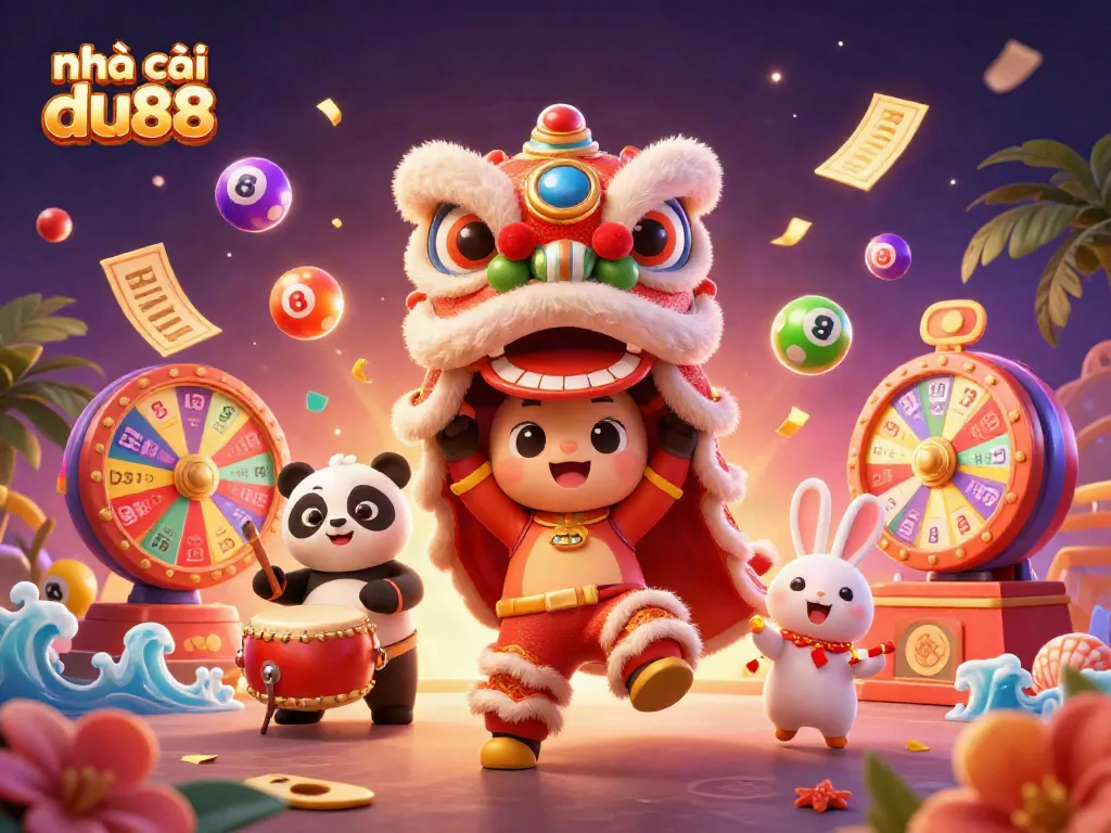 Experience the excitement of nhà cái du88 with vibrant casino elements and dynamic visuals.