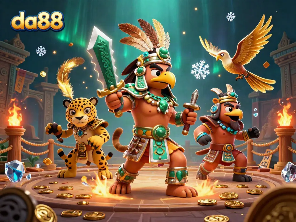 Experience the thrill of da88 with immersive casino warriors battling for golden tokens and ultimate winnings.