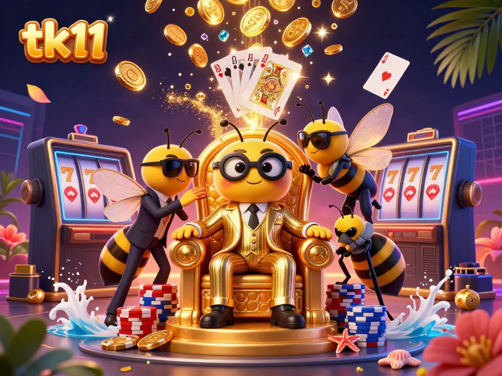 Experience the exciting world of tk11 with our lively bumblebee mob boss and rich casino elements.