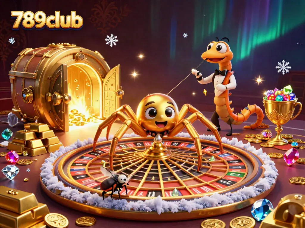 Place bets and spin the reels with thrilling actions at 789club, illustrated in a captivating scene.