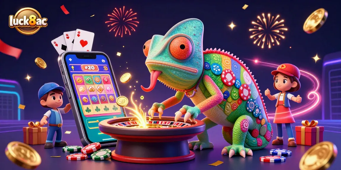 Engaging gameplay experience at luck8ac with dynamic casino elements and festive atmosphere.