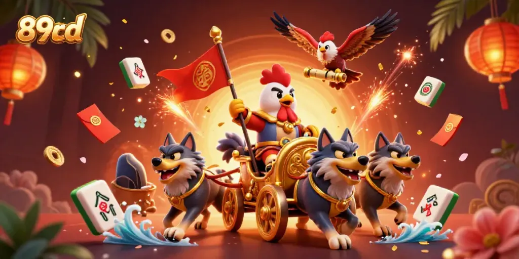 Experience thrilling gameplay with 89bd's vibrant 3D casino characters and dynamic elements.